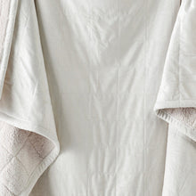 Load image into Gallery viewer, Linen House Bray Throw - Ivory