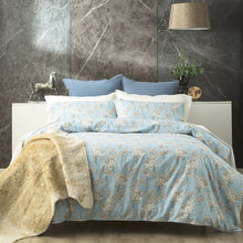 Load image into Gallery viewer, Park Avenue Flannelette Quilt Cover Set - Protea