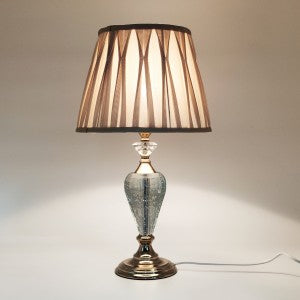 Crystal Table Lamp - Gold