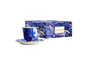 Ashdene Blooms Cup & Saucer - Moonlit