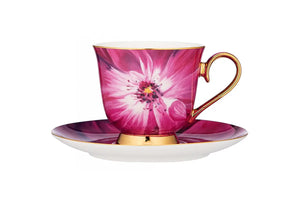 Ashdene Blooms Cup & Saucer - Blush