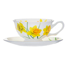 Load image into Gallery viewer, Ashdene Botanical Symphony Daffodil Cup &amp; Saucer
