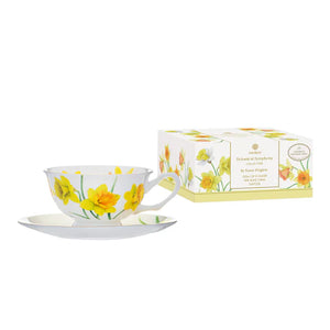 Ashdene Botanical Symphony Daffodil Cup & Saucer