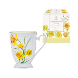 Ashdene Botanical Symphony Daffodil Footed Mug