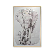Load image into Gallery viewer, Brushed Elephant Canvas
