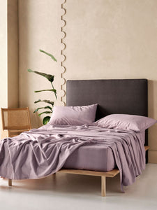 Linen House Flannelette Sheet Set - Lavender