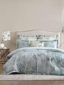 Grace By Linen House Quilt Cover Set - Florette Sage