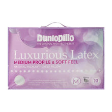 Load image into Gallery viewer, Dunlopillo® Luxurious Latex Pillow - Medium Profile &amp; Soft Feel
