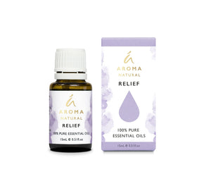 Aroma Natural Essential Oil Blend - Relief 15ml