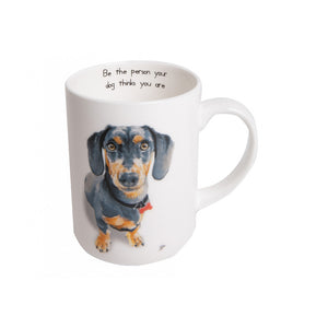 Ashdene Puppy Tales Dachshund Mug