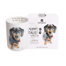Load image into Gallery viewer, Ashdene Puppy Tales Dachshund Mug
