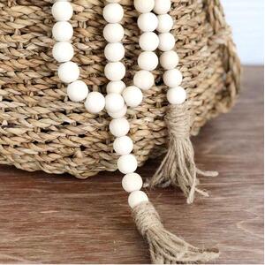 Wooden Beads Garland - Natural
