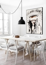 Load image into Gallery viewer, Boho Girl Wall Art
