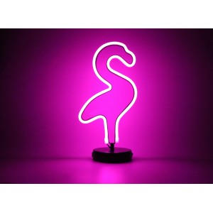 LED Neon Table Light - Flamingo