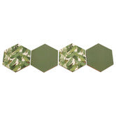 Load image into Gallery viewer, Lucaz Jungle Hexagon Coasters (Set of 4)

