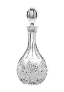 Ladelle Ophelia Carved Crystal Decanter