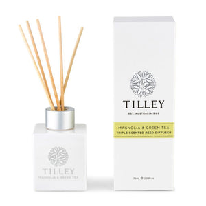 Tilley Aromatic Reed Diffuser - 75ml - Magnolia & Green Tea