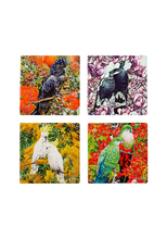 Load image into Gallery viewer, Ashdene Backyard Beauties Ceramic Coasters (4pk)
