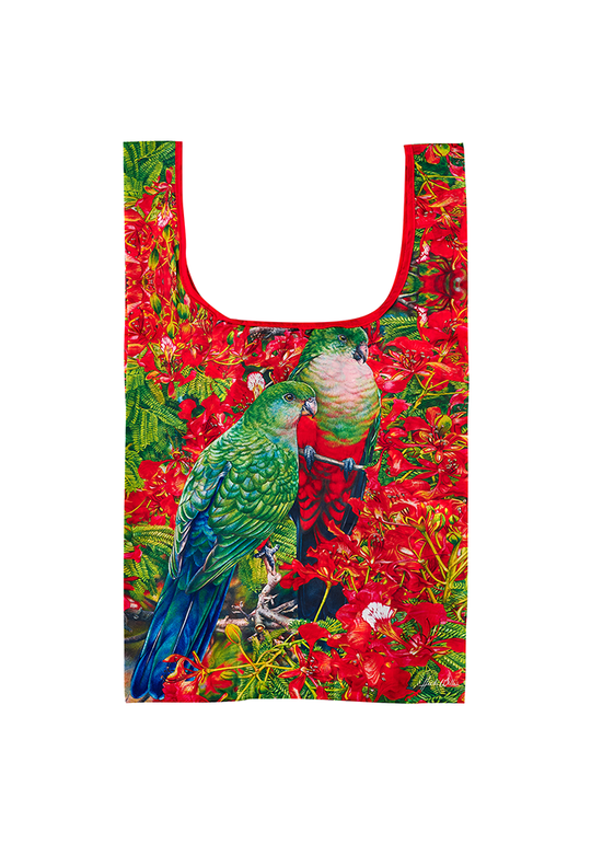 Ashdene Backyard Beauties Shopping Bag - King Parrots
