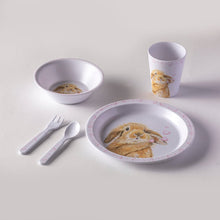 Load image into Gallery viewer, Ashdene Bunny Hearts Kids Dinner Set - Manjimup Homemakers
