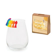 Load image into Gallery viewer, Bottleneck Mini Mine &amp; Yours Wine Charms
