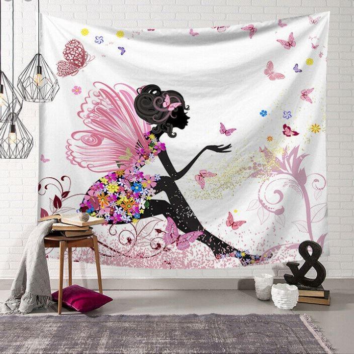 Butterfly Girl Wall Hanging