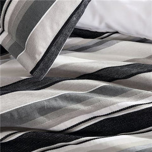 Private Collection Quilt Cover Set - Colby Steel