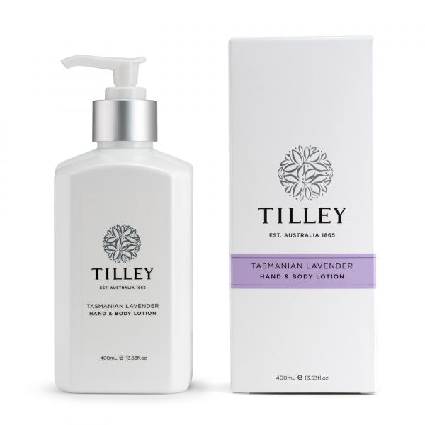 Tilley Hand & Body Lotion - Tasmanian Lavender