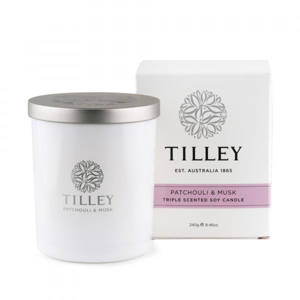 Tilley Soy Candle Patchouli & Musk