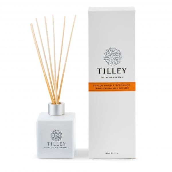Tilley Sandalwood & Bergamot Aromatic Reed Diffuser - 150ml