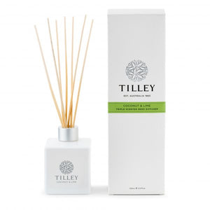 Tilley Reed Coconut & Lime Aromatic Reed Diffuser - 150ml