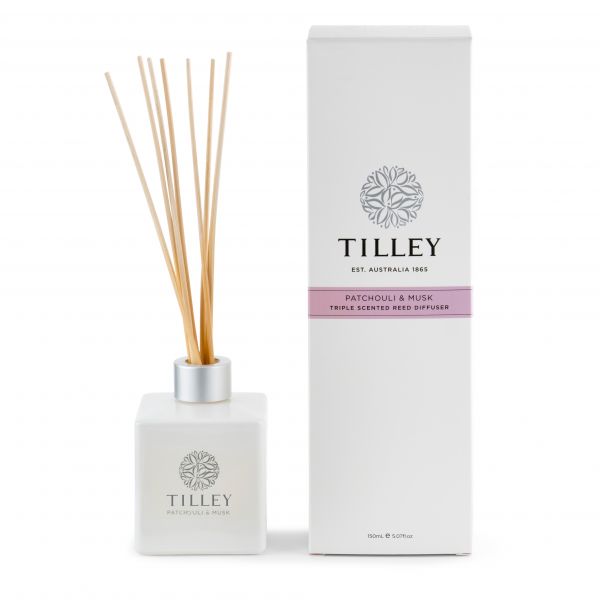 Tilley Reed Diffuser - Patchouli & Musk (150ml)