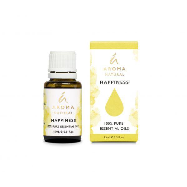 Aroma Natural Essential Oil Blend - Happiness 15ml - Manjimup Homemakers