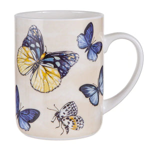 Ashdene Fluttering Wings Mug - Blue