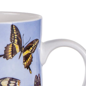 Ashdene Fluttering Wings Mug - Yellow