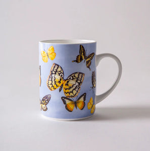 Ashdene Fluttering Wings Mug - Yellow