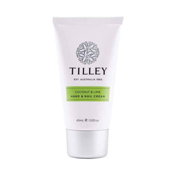 Tilley Deluxe Hand & Nail Cream - Coconut & Lime 45ml