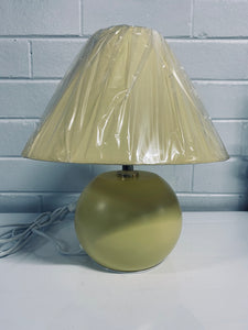 Ceramic Round Ball Touch Table Lamp - Lemon