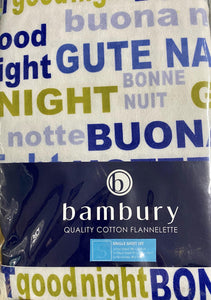 Bambury Quality Cotton Flannelette Sheets - Manjimup Homemakers