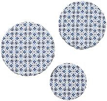 Load image into Gallery viewer, Ladelle Marbella 3pk Stretch Bowl Covers
