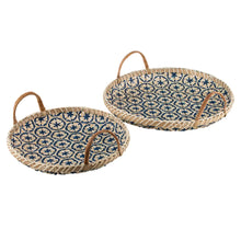Load image into Gallery viewer, Ladelle Bamboo Woven Tray (Set of 2)
