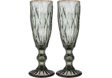 Load image into Gallery viewer, Tempa Ezra Champagne Glasses (2pk) - Ivy
