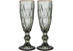 Tempa Ezra Champagne Glasses (2pk) - Ivy