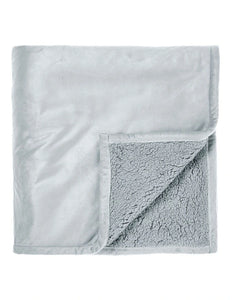 Linen House Sena Blanket - Silver