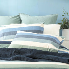 Load image into Gallery viewer, Park Avenue Flannelette Quilt Cover Set - Marina
