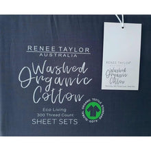Load image into Gallery viewer, Renee Taylor Organic Cotton Sheet Set - Turbulence
