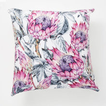 Load image into Gallery viewer, Renee Taylor Velvet Cushion - Protea
