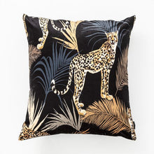 Load image into Gallery viewer, Renee Taylor Velvet Cushion - Jungle
