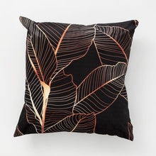 Load image into Gallery viewer, Renee Taylor Velvet Cushion - Leaf
