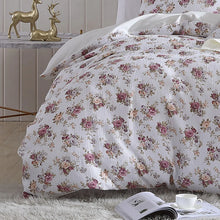 Load image into Gallery viewer, Logan &amp; Mason Quilt Cover Set - Rosette Plum
